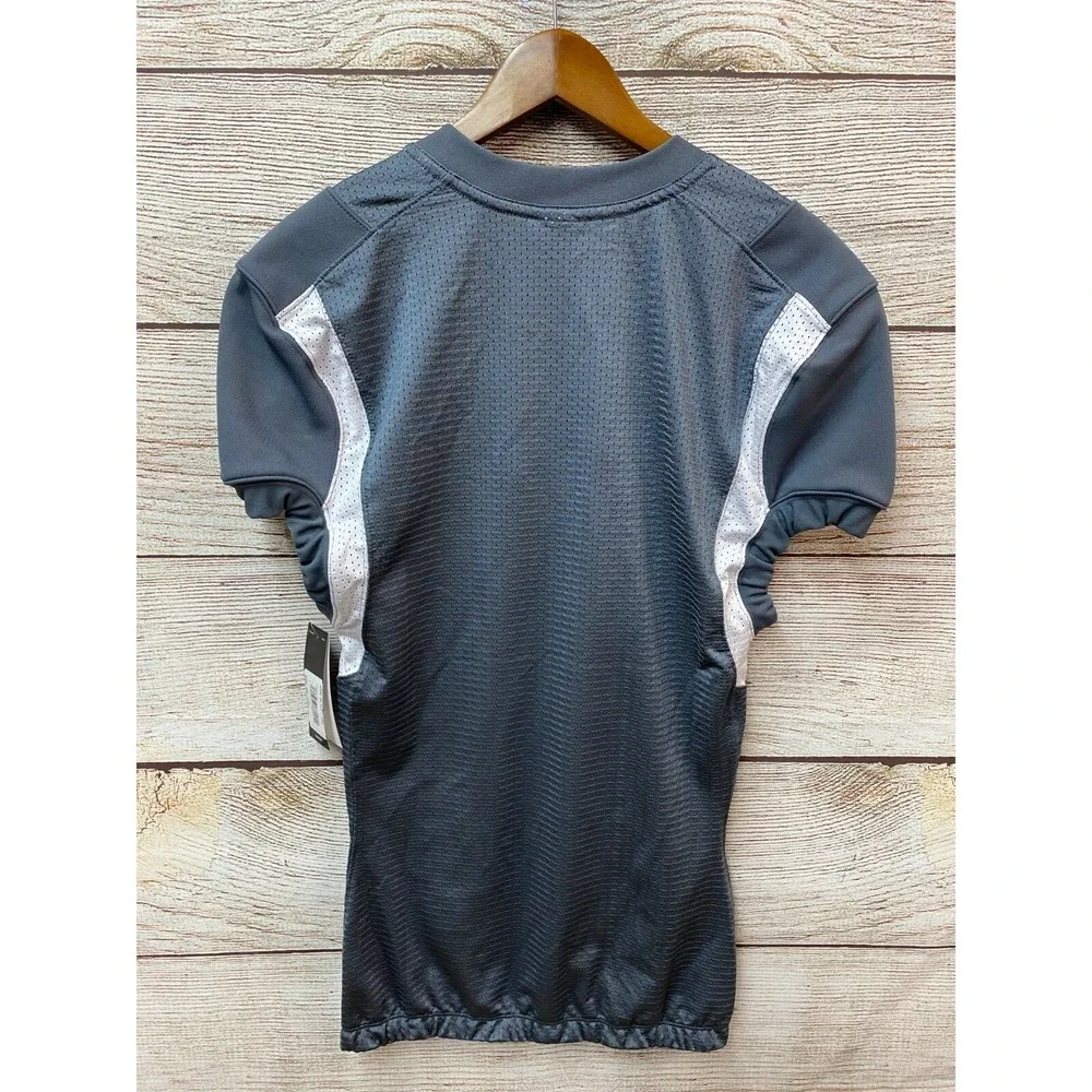 Adidas Techfit Football Shirt Mens Medium Gray Football Compression New $80